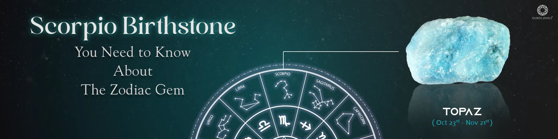 Image showing essential guide to your zodiac gem for scorpio birthstone