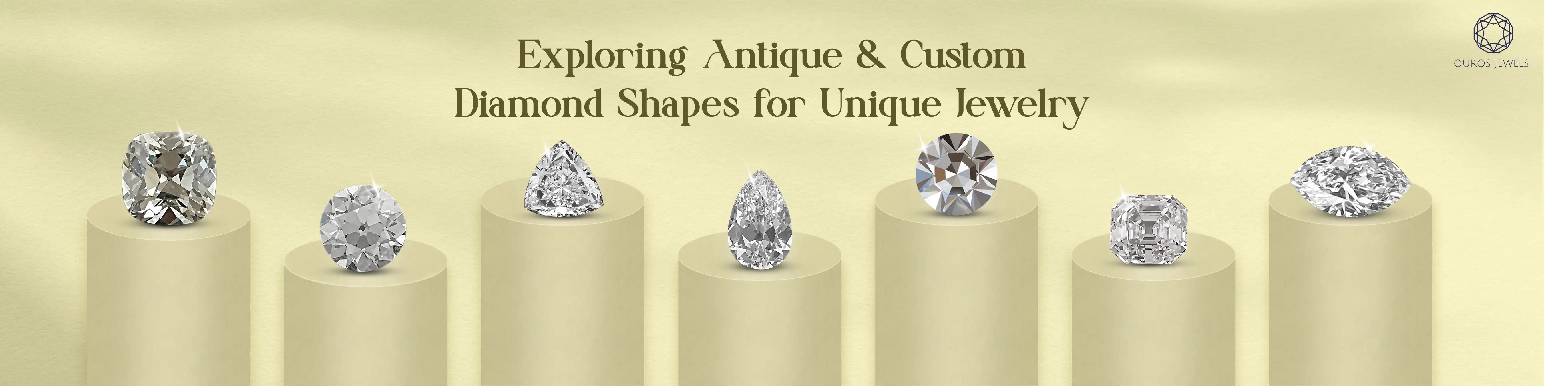 Unique diamond shapes for personalized jewelry