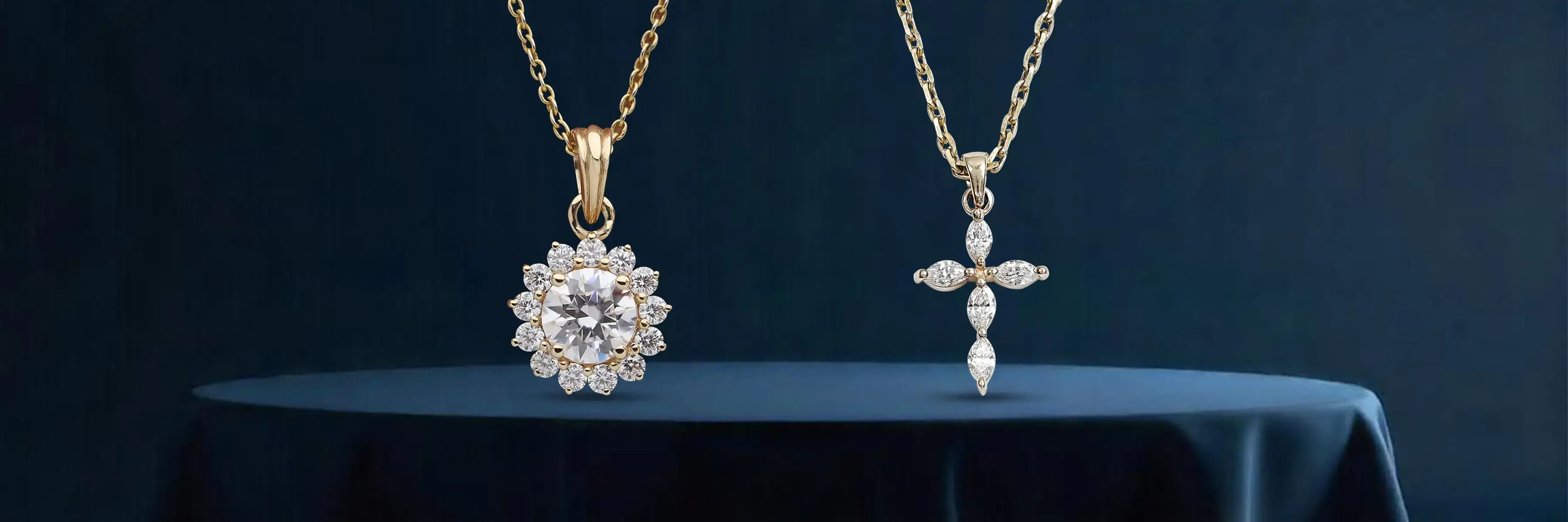 Laborgezüchtete Diamant Anhänger für Frauen