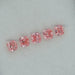 0.25 Carat Each Cushion Pink Cut Lab  Diamond Ouros Jewels