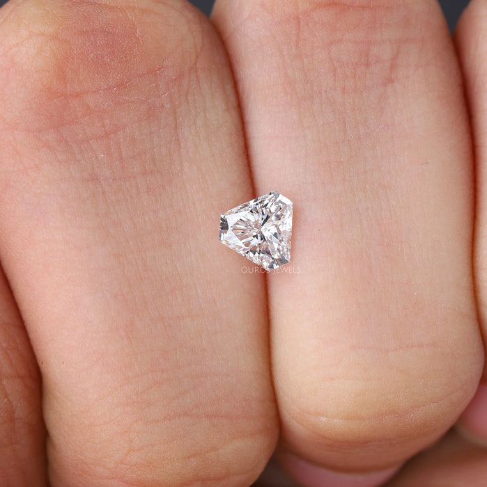 0,75 Karat Schild schliff Labor Diamant