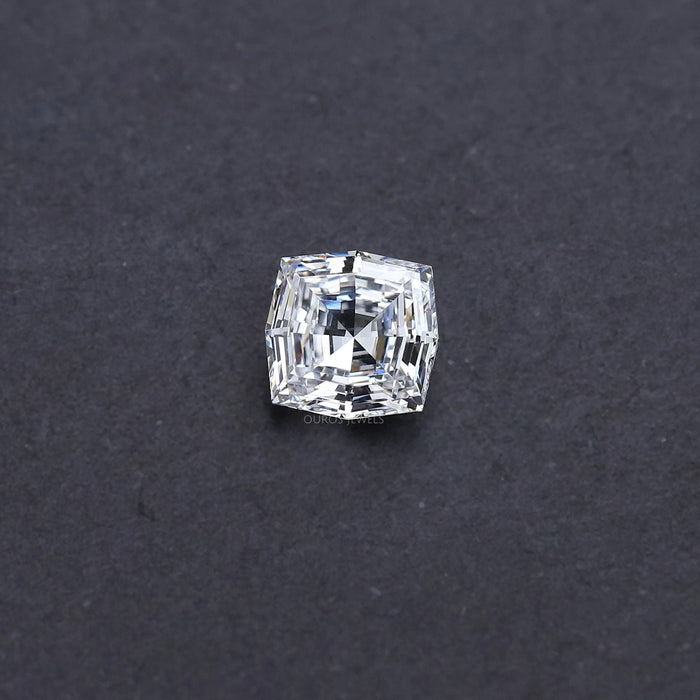 1.10 Carat Step Cut Cushion Lab Grown Diamond