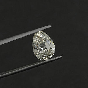 Old Mine Pear Cut Lab Grown Diamond