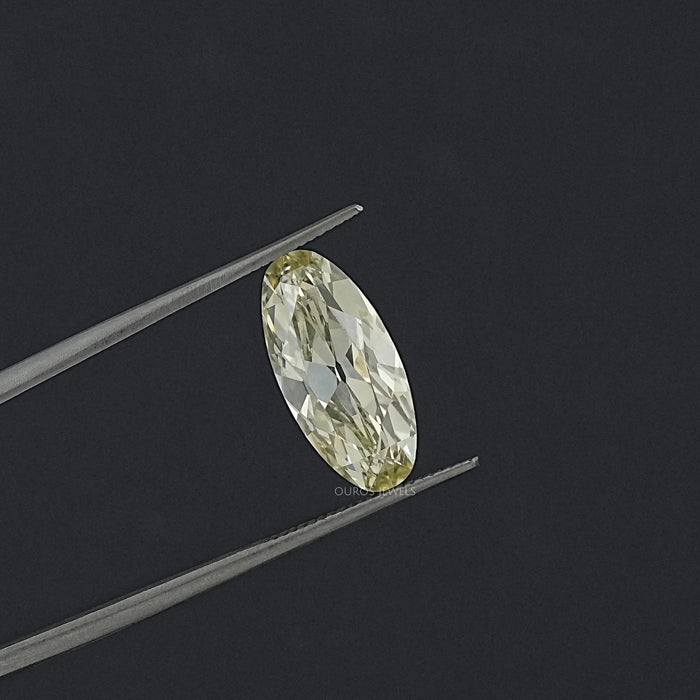 Old Mine Moval Cut Lab Grown Diamond
