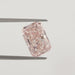 Fancy Vivid Radiant Cut Loose Diamond in a Tweezer 