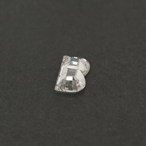 Alphabet B Letter Lab Grown Diamond Loose