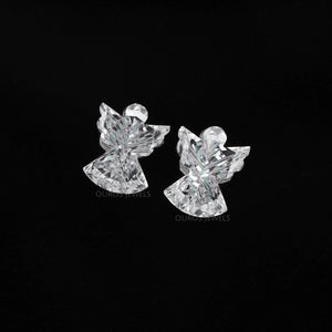 Angel Cut Lab Diamond Matching Pair