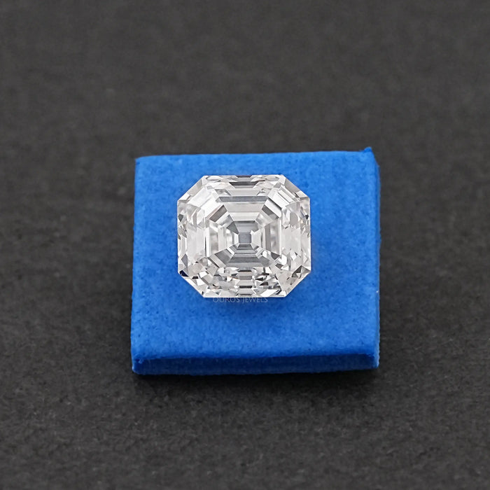 Alte Mine Asscher Schliff Labor Gezüchteter Diamant