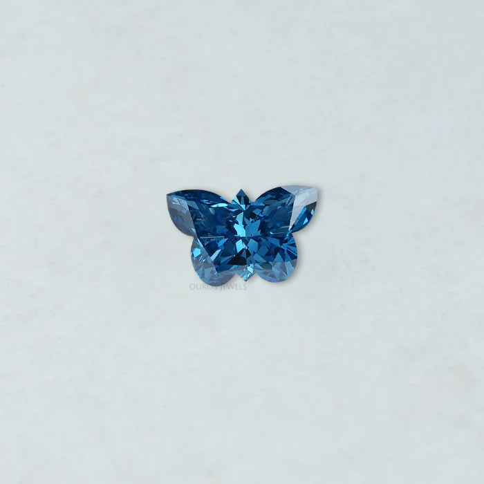 Blauer Schmetterling Labor Gezüchteter Diamant - 0,55 Karat Jeder