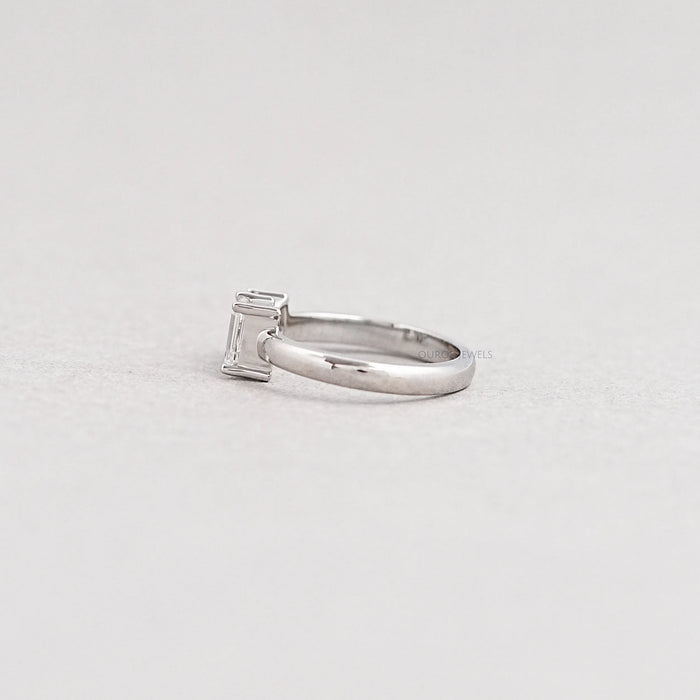 Two Stone Emerald Toi Et Moi Ring