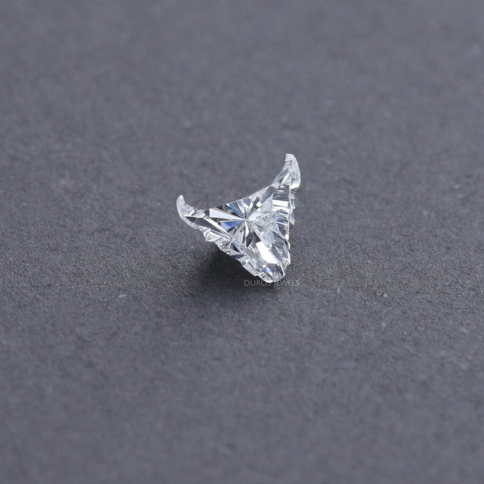 Antique Shape Bull Cut Lab Grown Diamond