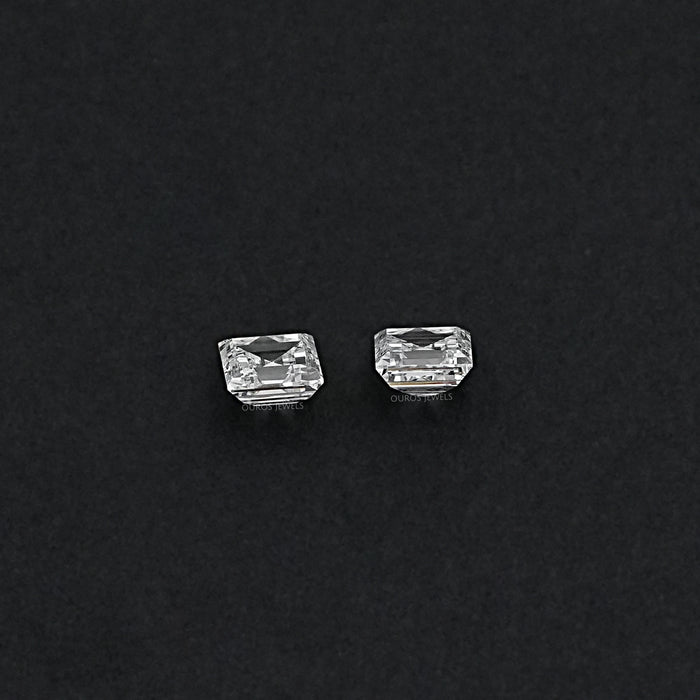 Carre Cut Lab Grown Matching Pair Diamond