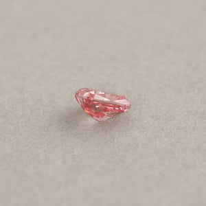 Pink Cushion Cut Lab Grown Diamond