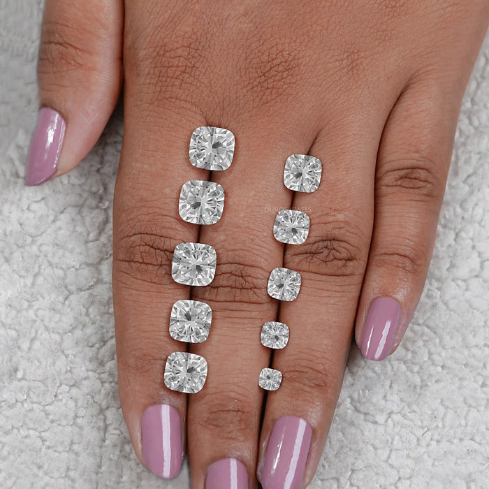 IGI-zertifizierter Cushion Schliff Labor Diamant