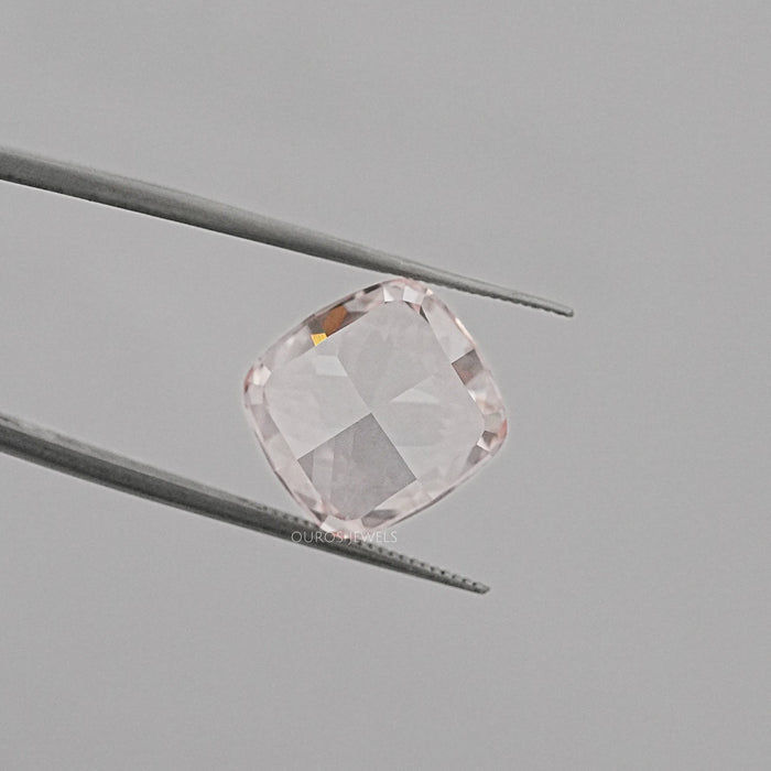 Fancy Intense Pink Cushion Cut Lab Grown Diamond