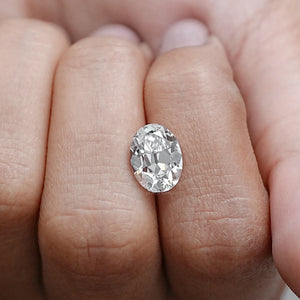 Old Mine Oval Cut Loose Diamond