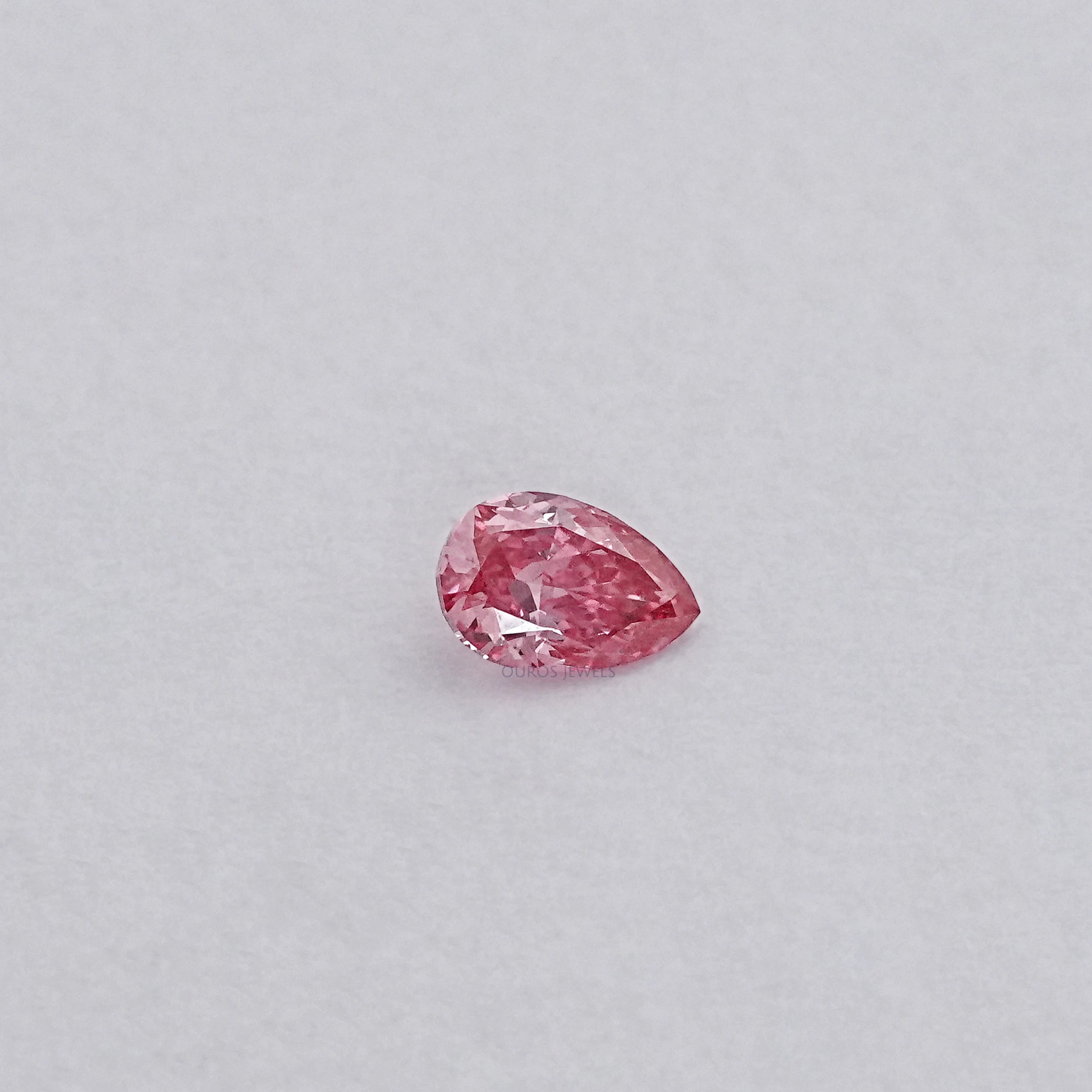 Pink Pear Lab Grown Diamond Loose