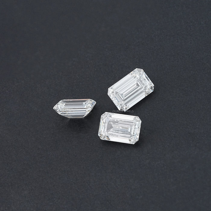 Emerald Cut Lab Grown Loose Diamond