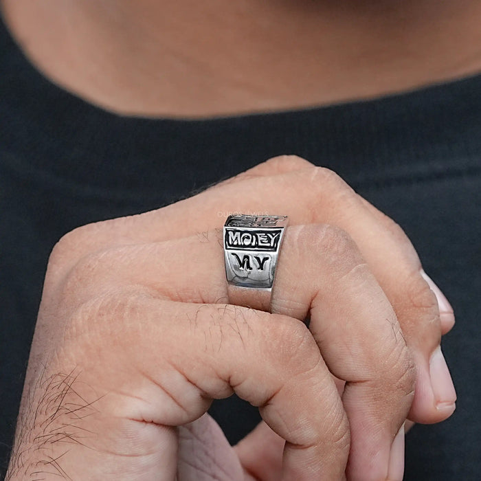 Men's Engraved Wedding Band