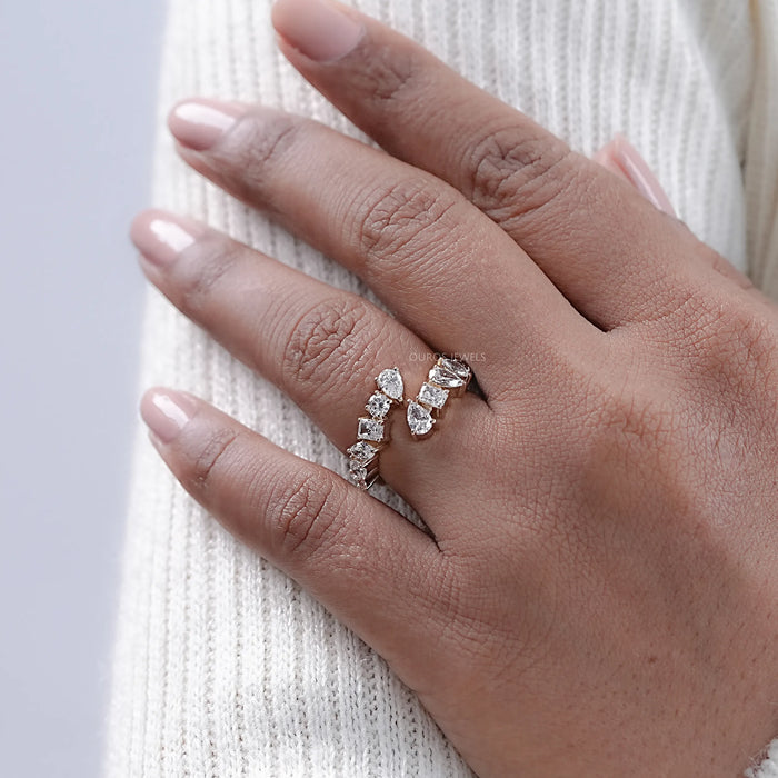 Multi Form Diamant Eternity Band
