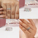 [Collage of Fancy Colored Diamond Wedding Band]-[Ouros Jewels]