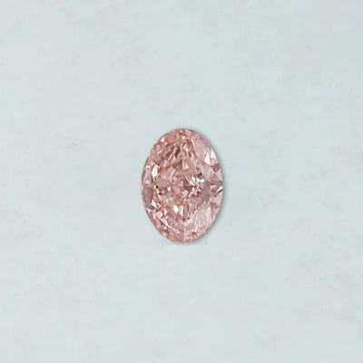 Ausgefallen Rosa Oval Schliff Labor Diamant