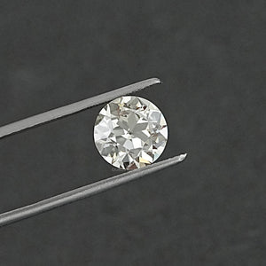 Flower Pattern  Old European  Round  Cut  Diamond