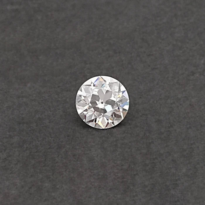 Flower Pattern  Old European  Round  Cut  Diamond