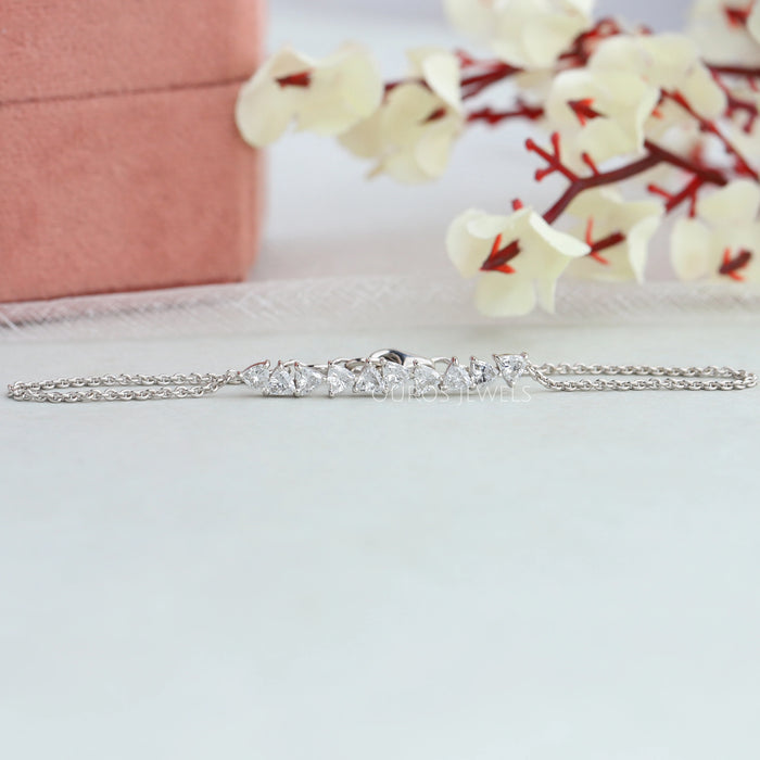 Billionen Schliff Labor Diamant Armband