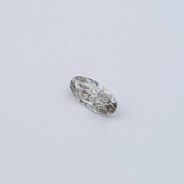 3.10 Carat Old Mine Moval Lab Diamond - Grey/VVS