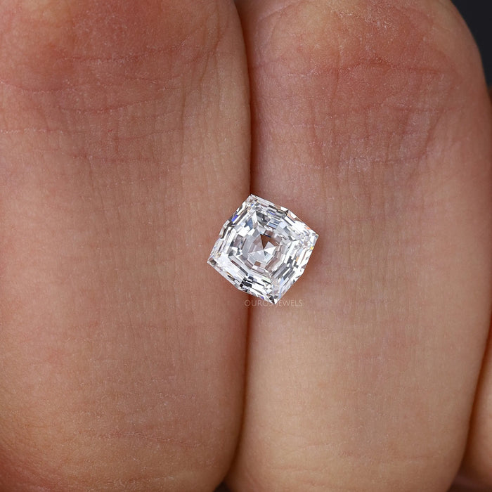 1.10 Carat Step Cut Cushion Lab Grown Diamond