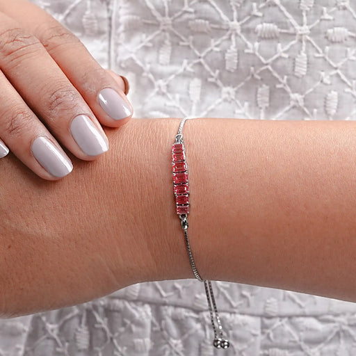 Fancy Color Diamond Chain Bracelet