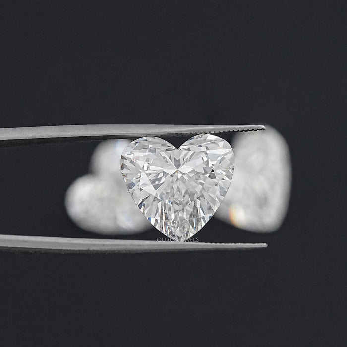 Heart Cut Lab Grown Loose Diamond