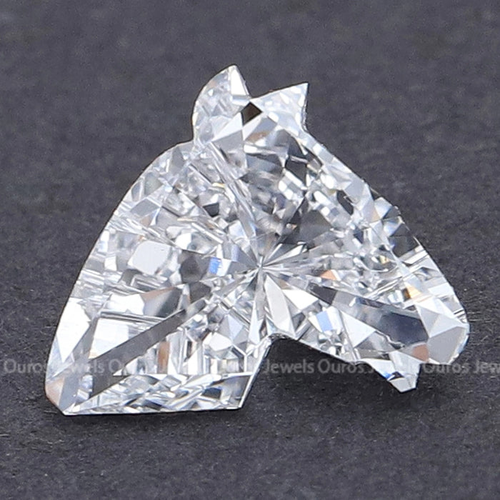 Pferdekopf Form Loser Labor Diamant