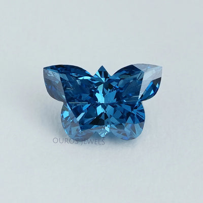 Blauer Schmetterling Labor Gezüchteter Diamant - 0,55 Karat Jeder