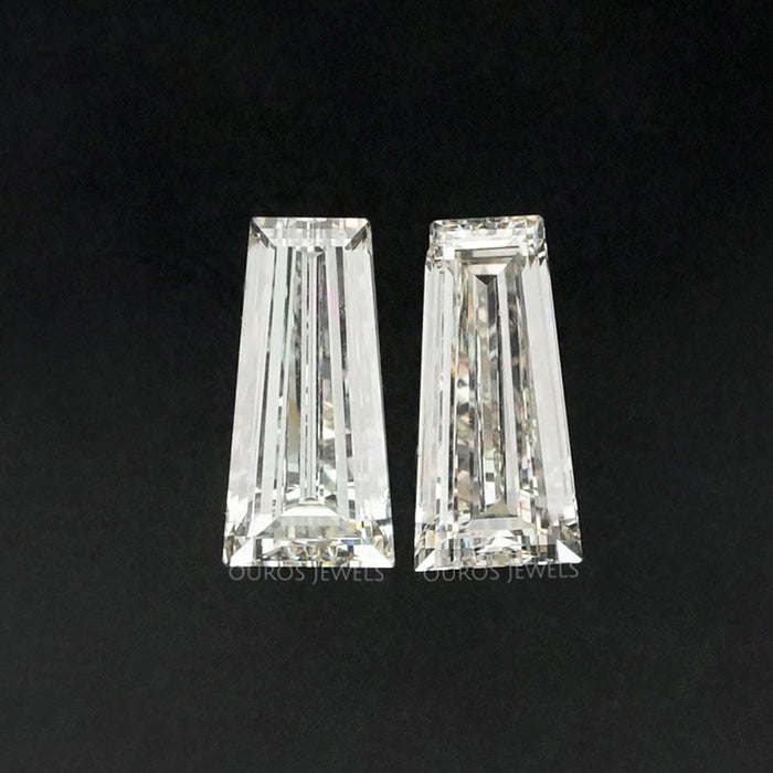 Baguette Schliff Labor Diamant Paar