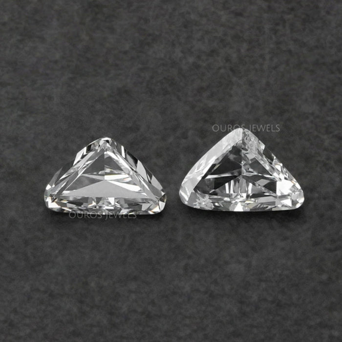 Modified Trillion Shape Lab Diamond Matching Pair