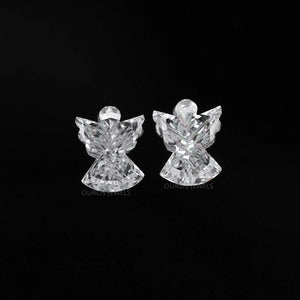 Angel Cut Lab Diamond Matching Pair