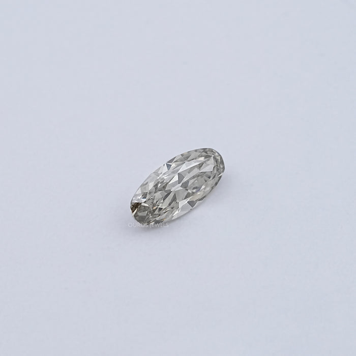 3.10 Carat Old Mine Moval Lab Diamond - Grey/VVS