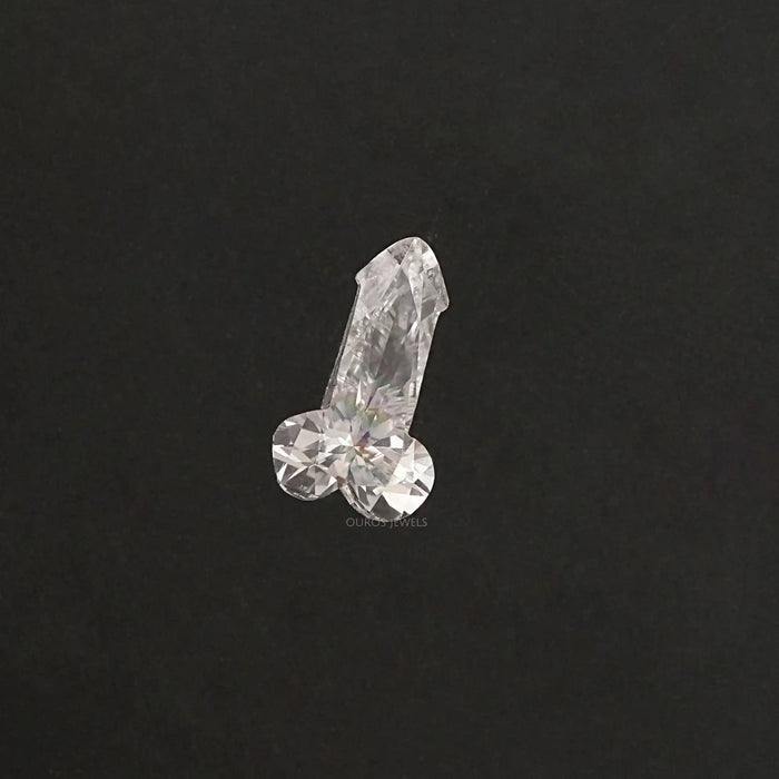 0,95 Karat Penis form Labor Diamant