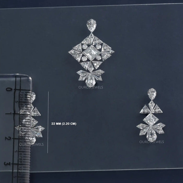 Multi Shape Labor Diamant Layout Schmuck Set