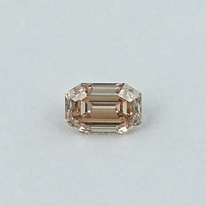 Champagne Old Mine Emerald Lab Diamond Loose