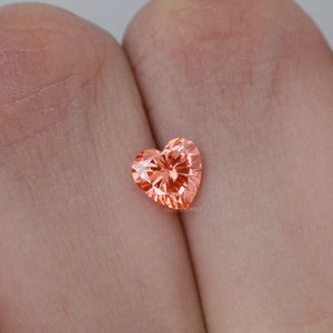 Lebendiges Rosa Herzform Labor Diamant - 0.90 Karat Jeder