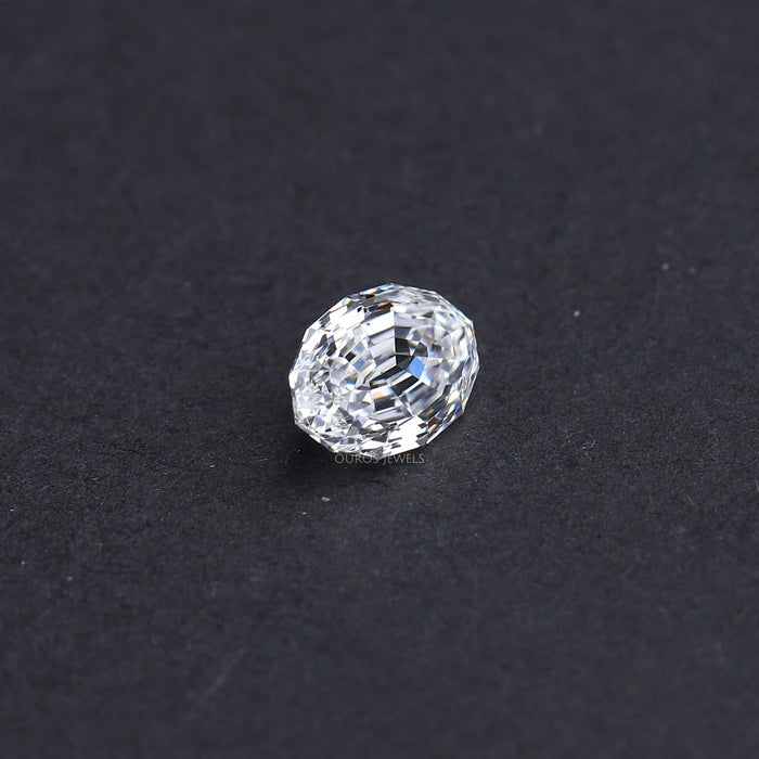 1.00 Carat Step Cut Oval Lab Grown Diamond