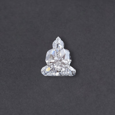 0,73 Karat Lord Buddha Schliff Labor Diamant