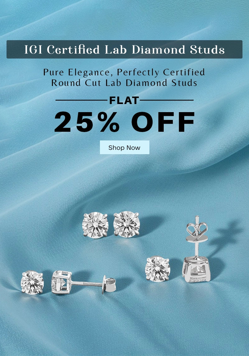 25% off stud sale live on ouros jewels