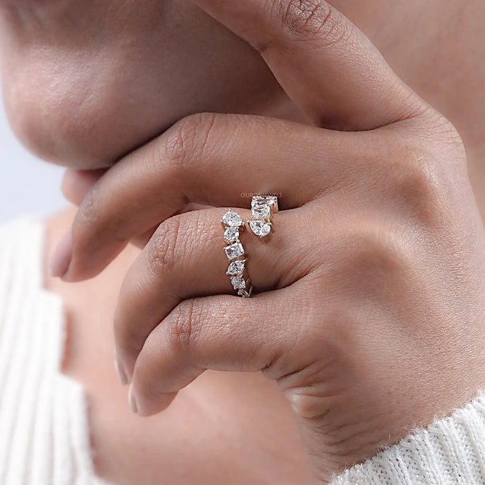 Multi Form Diamant Eternity Band