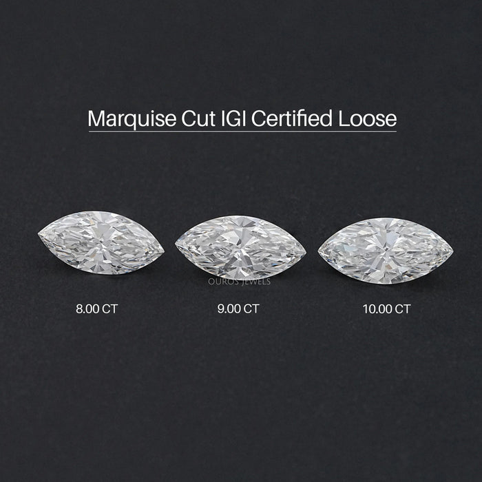 IGI Certified Marquise Lab Grown Loose Diamond