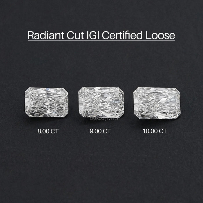 IGI Certified Radiant Cut Lab Grown Diamond