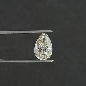 Old Cut Pear Shaped Lab Grown Diamond